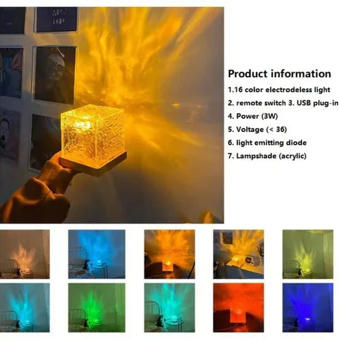 Dynamic Lighting USB Charging Touch Lamp